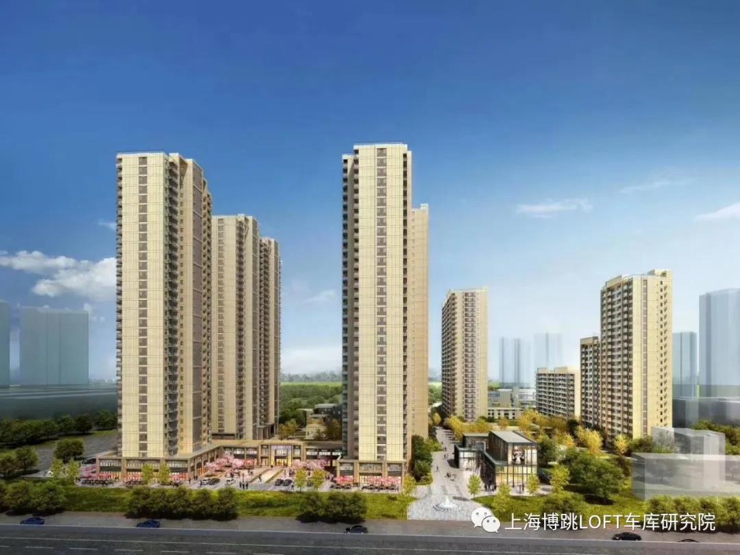 普陀采用了LOFT车库武汉当代集团春风十里项目现已结构封顶！